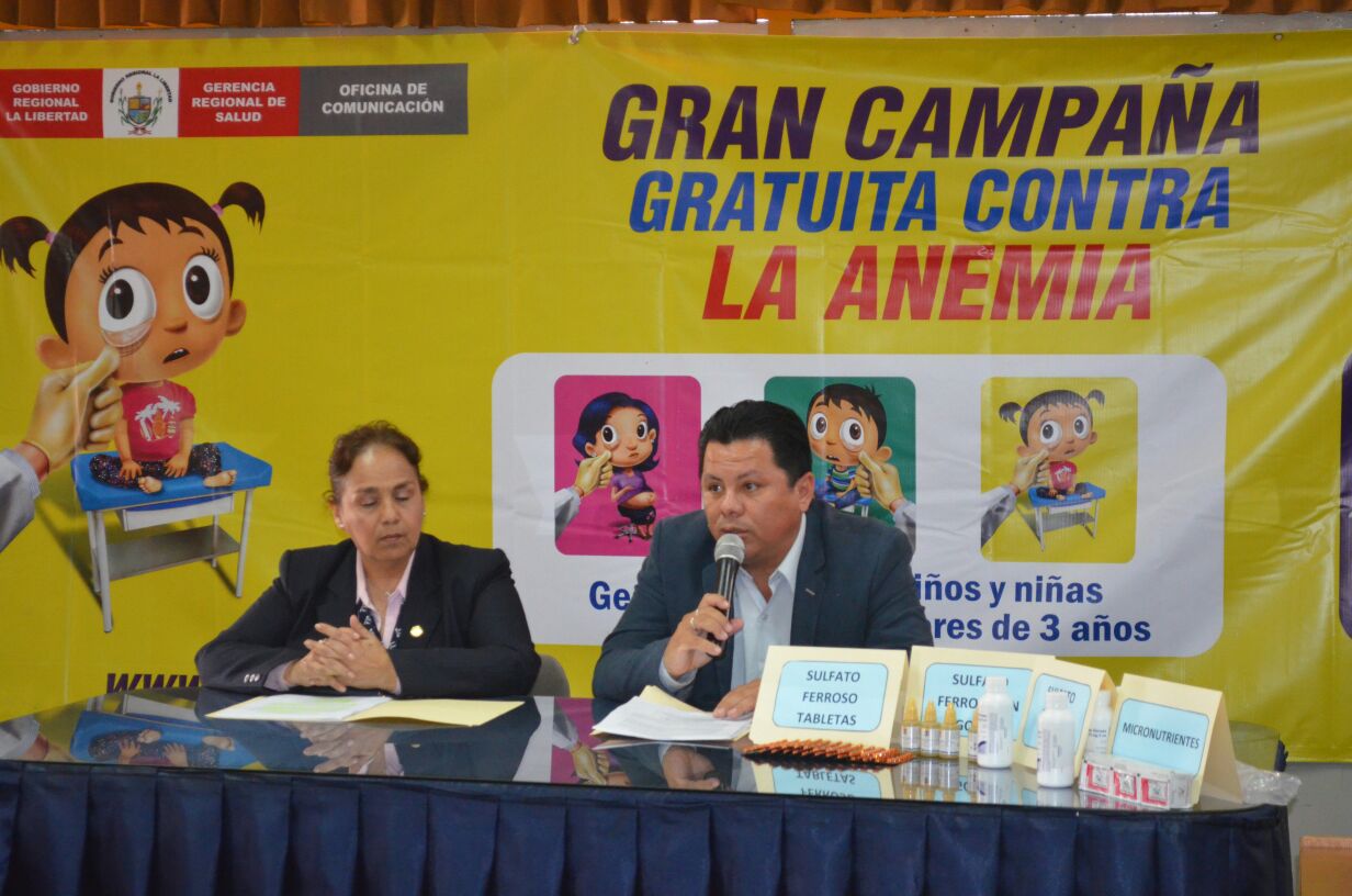 Anemia aumenta peligrosamente en menores de tres años de La Libertad