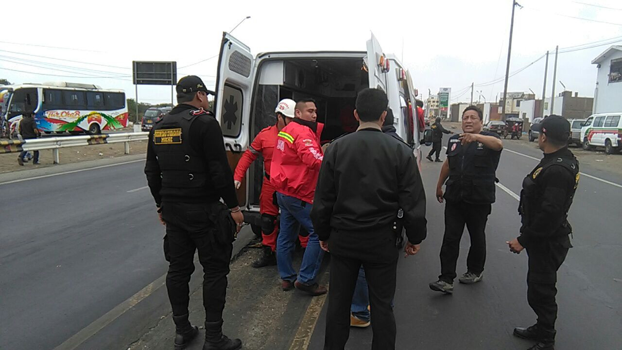 Trujillo: accidentes de tránsito dejan cuatro heridos