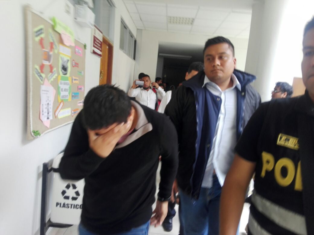 Trujillo: fiscalía pide nueve meses de prisión preventiva a policía por participar en robo