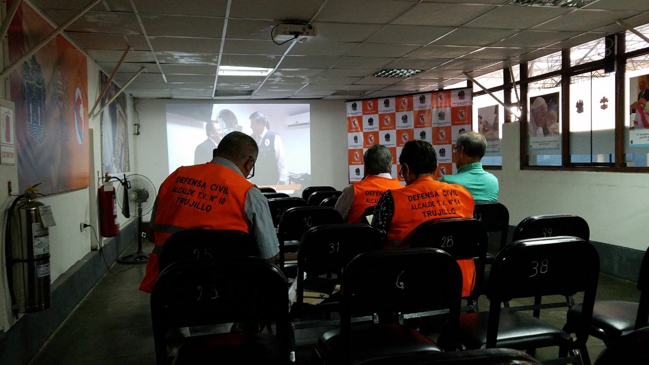 Trujillo: alcaldes vecinales no asisten a capacitación para afrontar emergencias