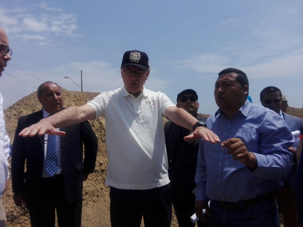 Ministro de Trabajo dice que obras terminarán antes que papa Francisco llegue a Trujillo