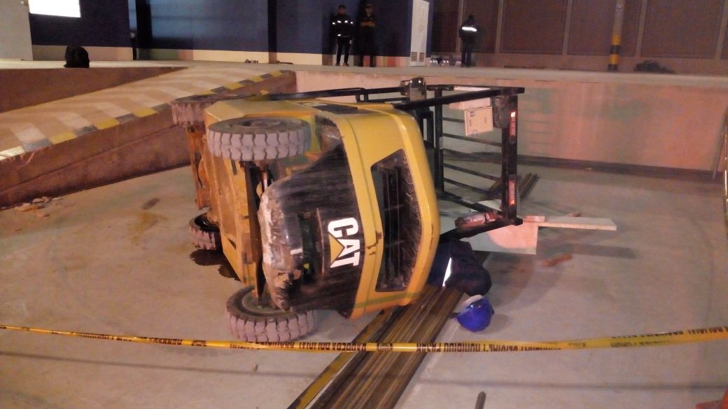 Trujillo: soldador muere aplastado por montacarga en Senasa