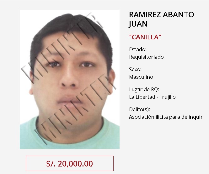 Trujillo: 'más buscado' fue capturado cerca a su vivienda