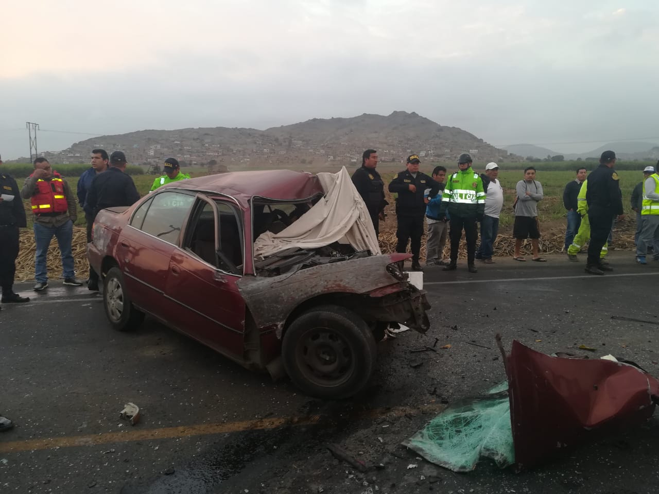 Conductor muere tras chocar contra cargador frontal camino a Laredo