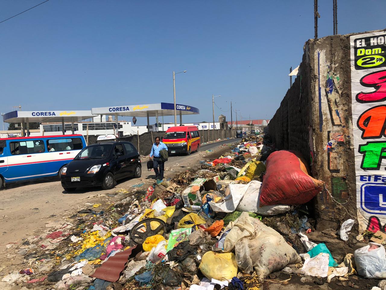 Trujillo: Dan cinco días más a mercado La Hermelinda para recoger su basura