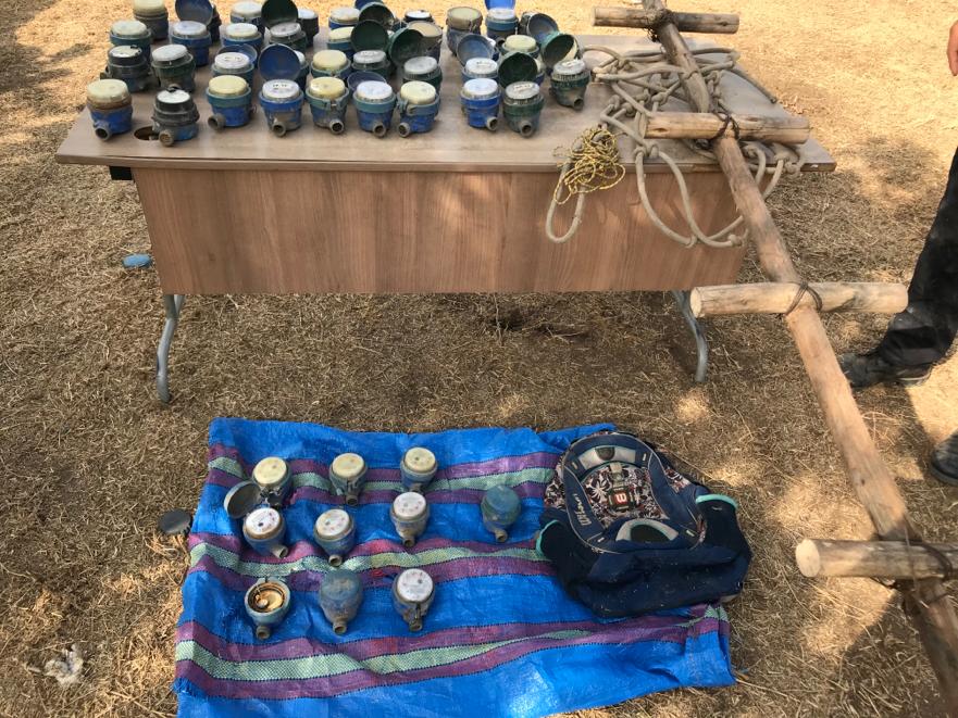 Sujetos hurtaron más de 30 medidores de agua en Trujillo