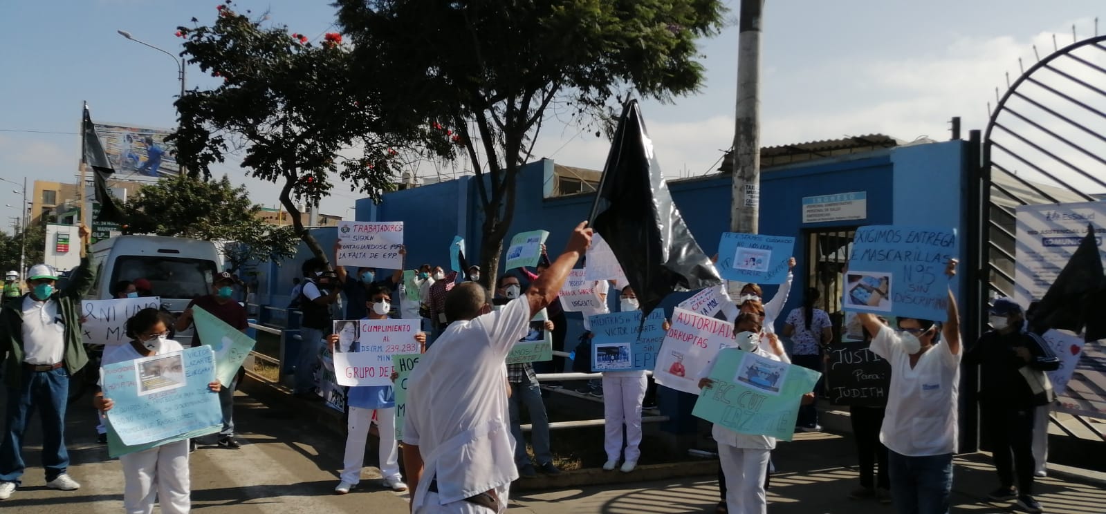 Trujillo: trabajadores de Lazarte vuelven a reclamar por equipos de protección