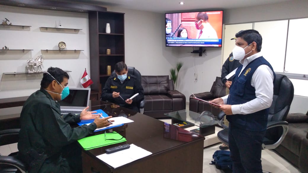 Trujillo: Fiscalía Anticorrupción interviene oficinas de la PNP por compras irregulares de EPP