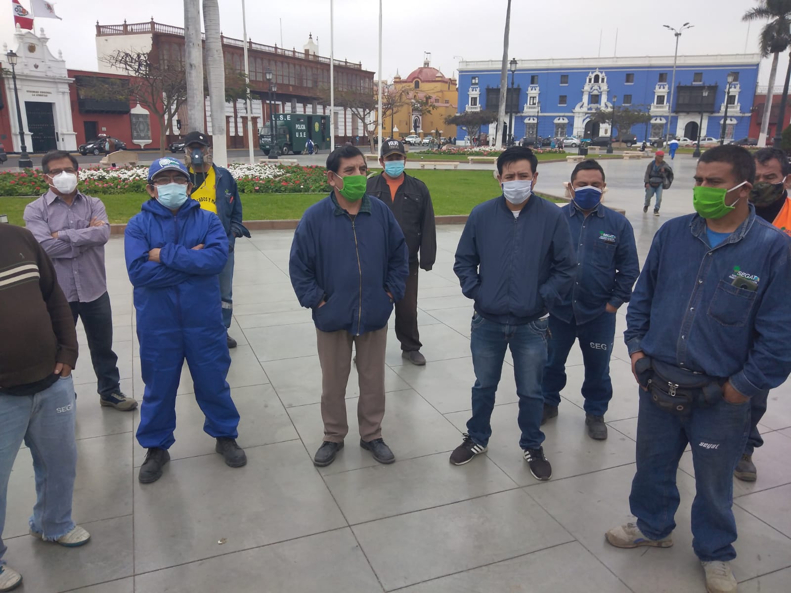 Trujillo: conductores del Segat exigen incremento de sueldos y bono de S/ 200 