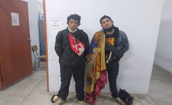 Trujillo: Sujetos fueron sorprendidos cuando intentaban hurtar cámara de video vigilancia