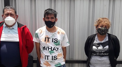 Tres delincuentes caen tras asalto en exteriores de Ex mercado Mayorista