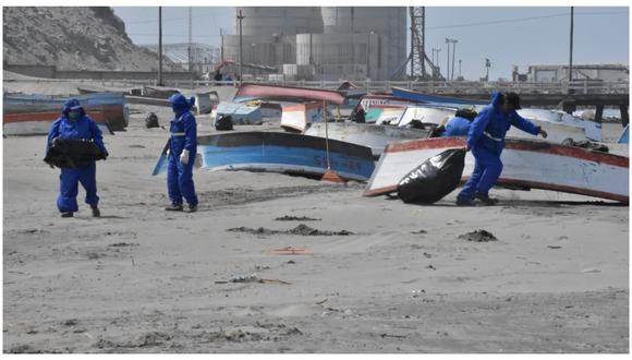 Salaverry: realizan limpieza total de balneario ante contaminación 