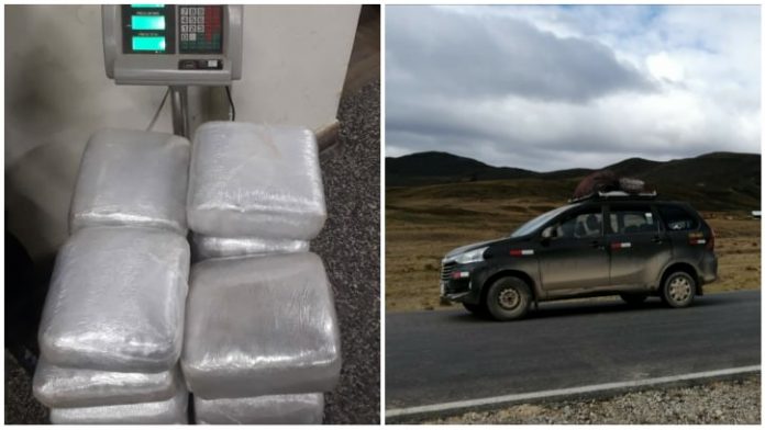 Huamachuco: Cinco personas son detenidas cuando transportaban marihuana