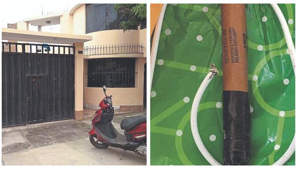 La Esperanza: extorsionadores dejan cartucho de dinamita en la puerta de una librería