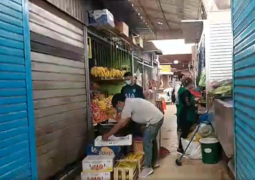 Comerciantes del mercado Central no tienen luz desde hace 17 días