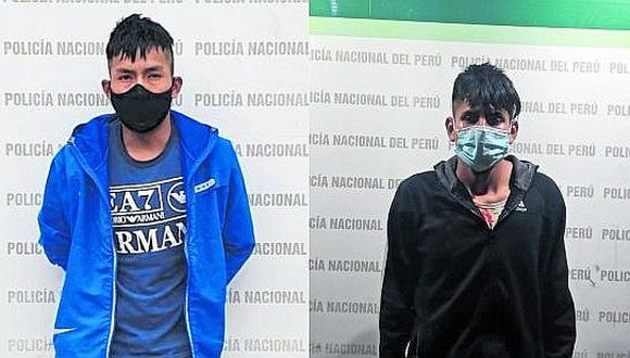 El Porvenir: Policía detiene a dos raqueteros tras robo a señorita