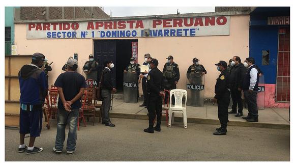 Municipio logra desalojar a partidarios del APRA de local ubicado en la av. Los Incas