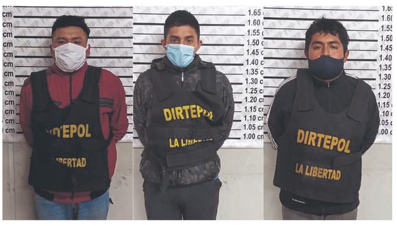 Tres integrantes de ‘Los Malditos de Pesqueda’ caen cuando cobraban un cupo extorsivo