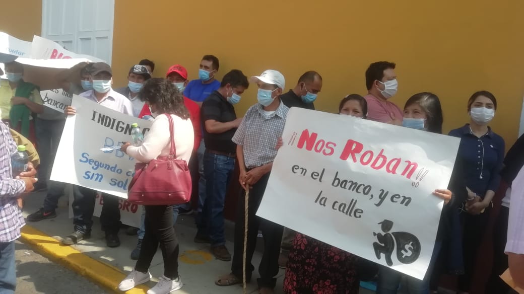 Trujillo: ronderos hacen plantón por desaparición de dinero para construcción de carretera