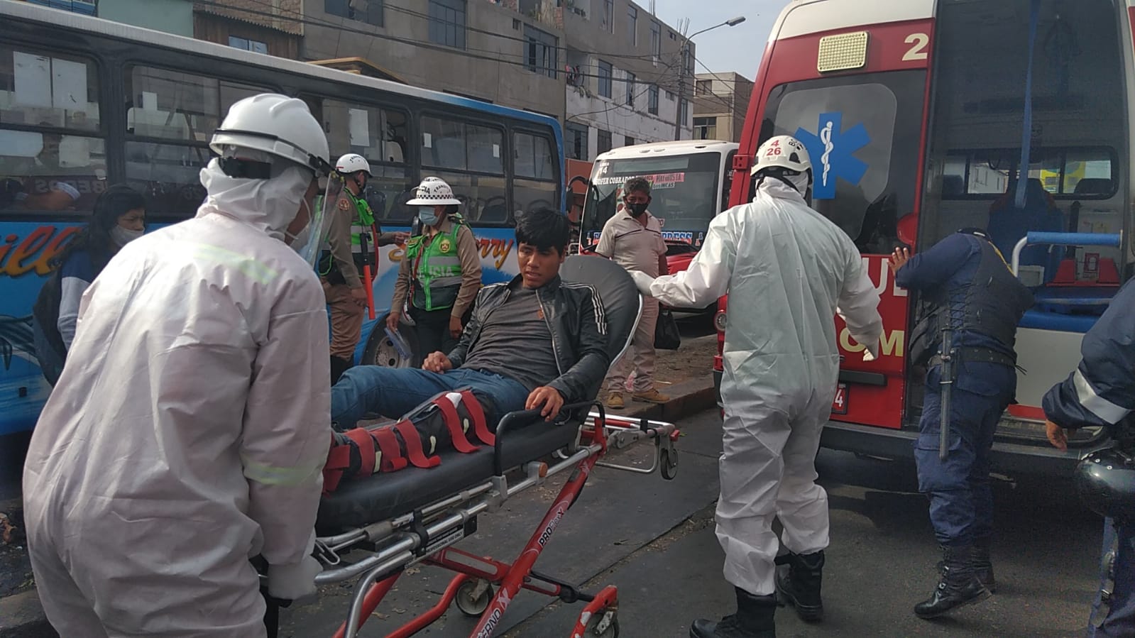 Trujillo: comercio ambulatorio retrasó llegada de ambulancia para atender a herido