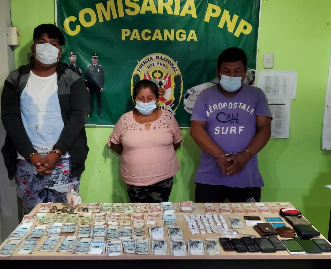 Chepén: intervienen a presuntos microcomercializadores de droga