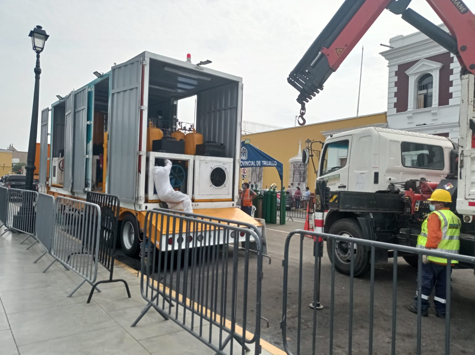 Trujillo: planta de oxígeno funcionará al 30 % de su capacidad debido a una avería