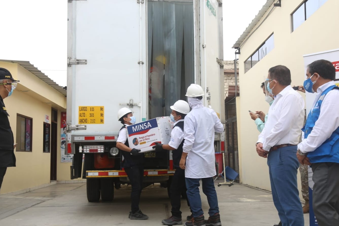 La Libertad: este jueves arriba lote de segunda dosis para personal de primera línea 