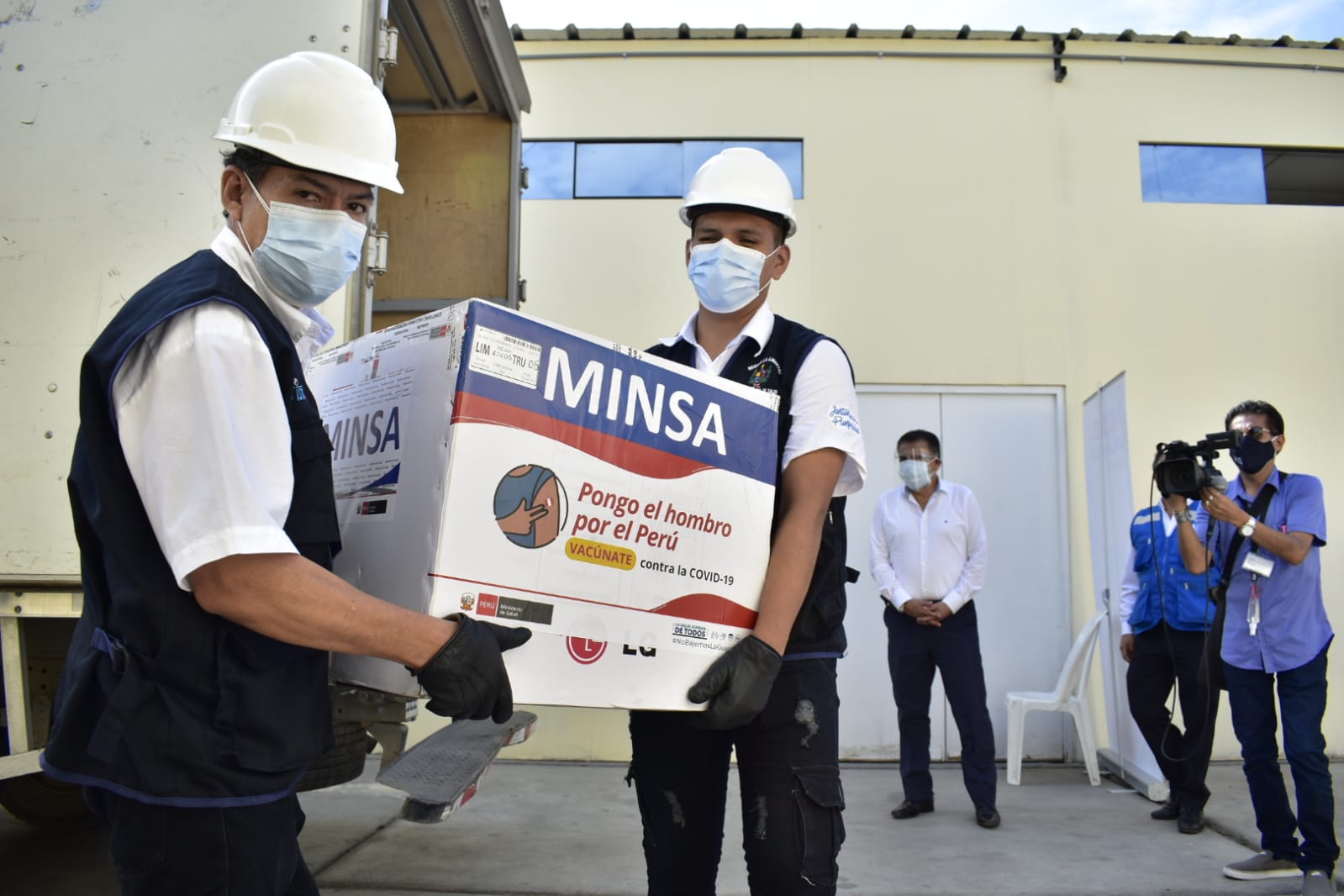 Segunda dosis todavía se aplicará en una semana al personal de La Libertad