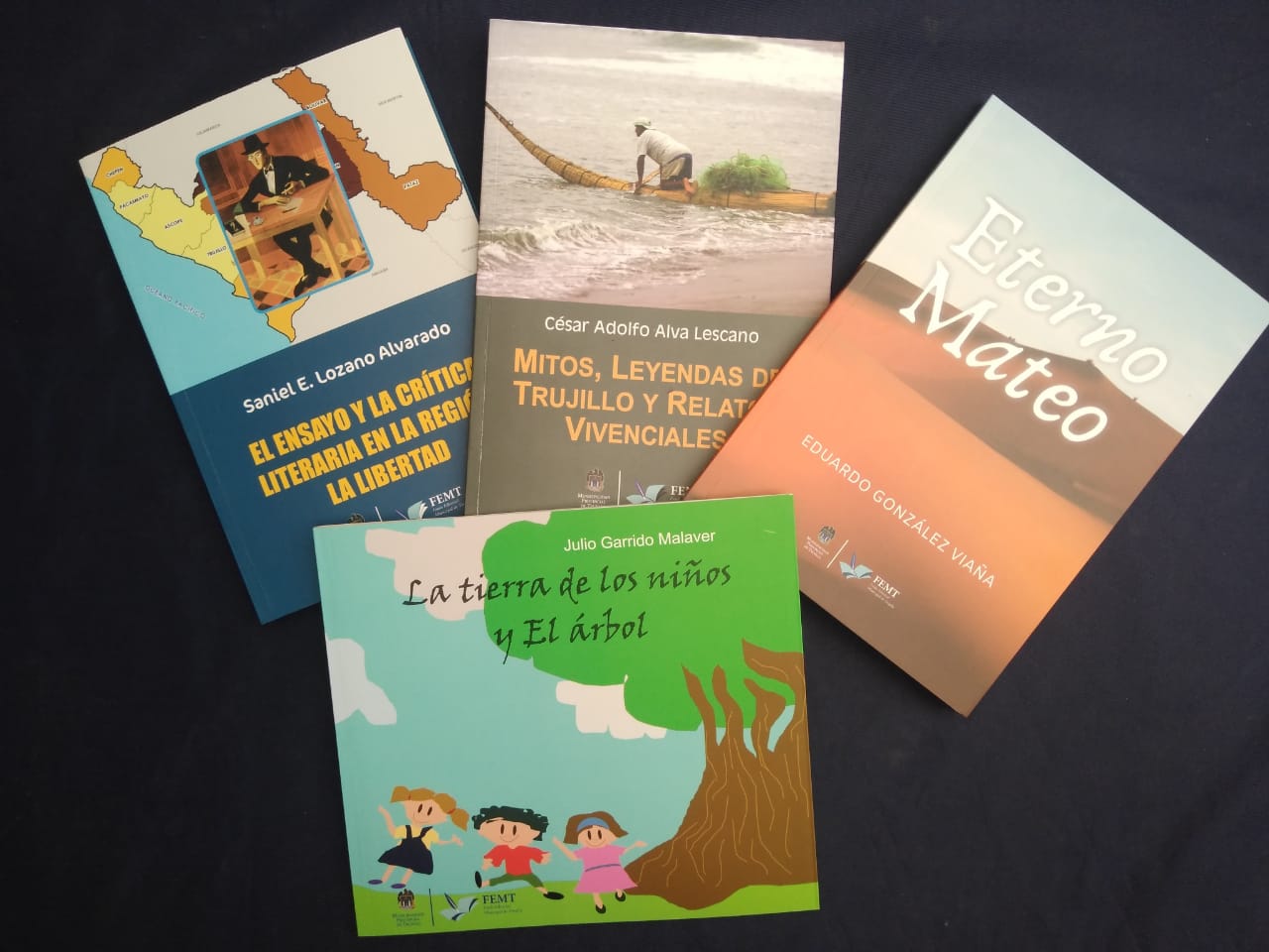 Trujillo: Fondo Editorial presentó sus cuatro últimas publicaciones 