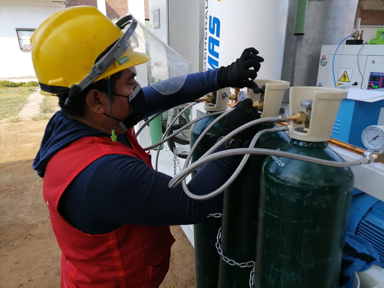 Mañana podrían inaugurar nueva planta de oxígeno en Trujillo