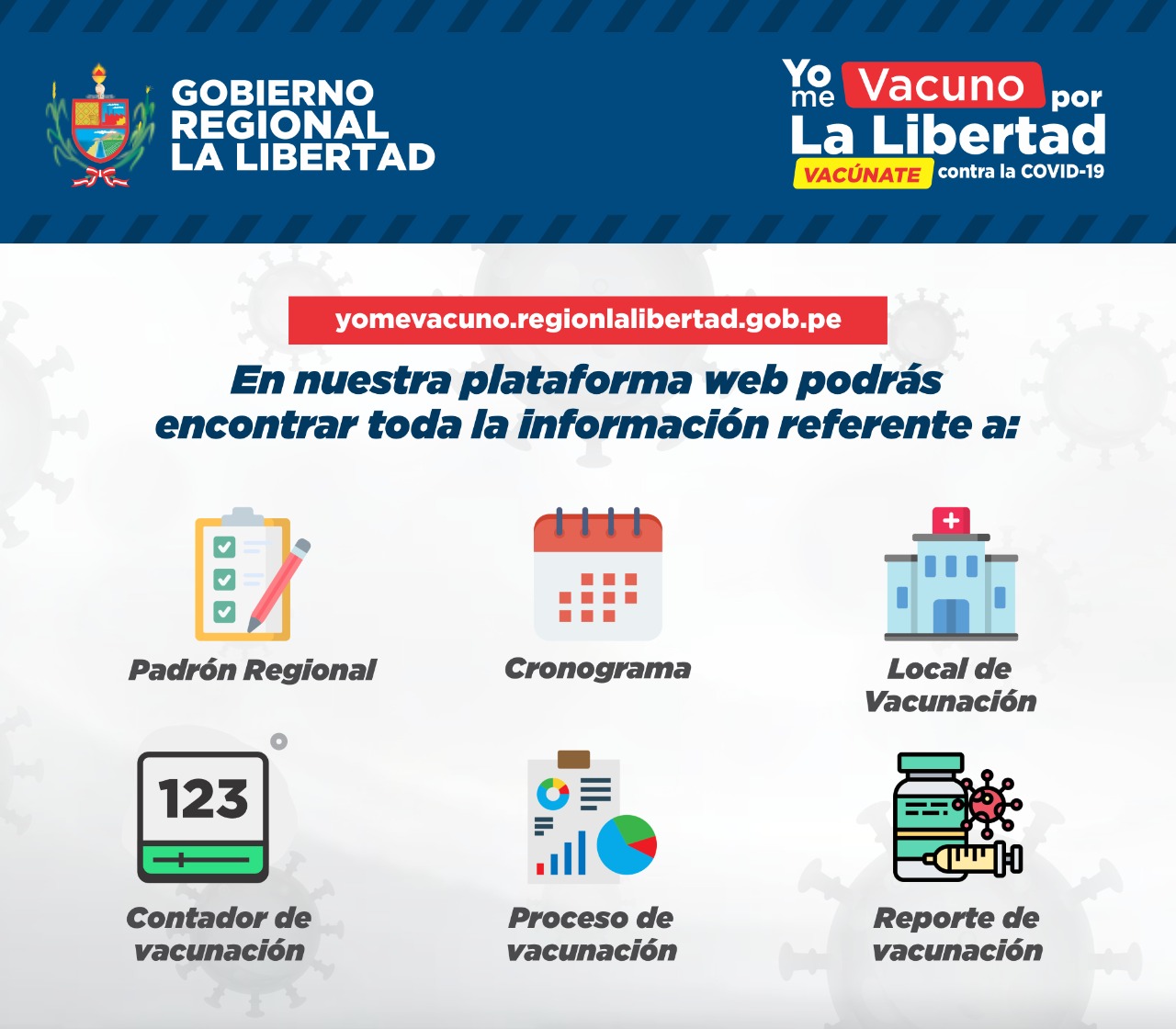La Libertad: invocan a la población a inscribirse en página web "Yo me vacuno"