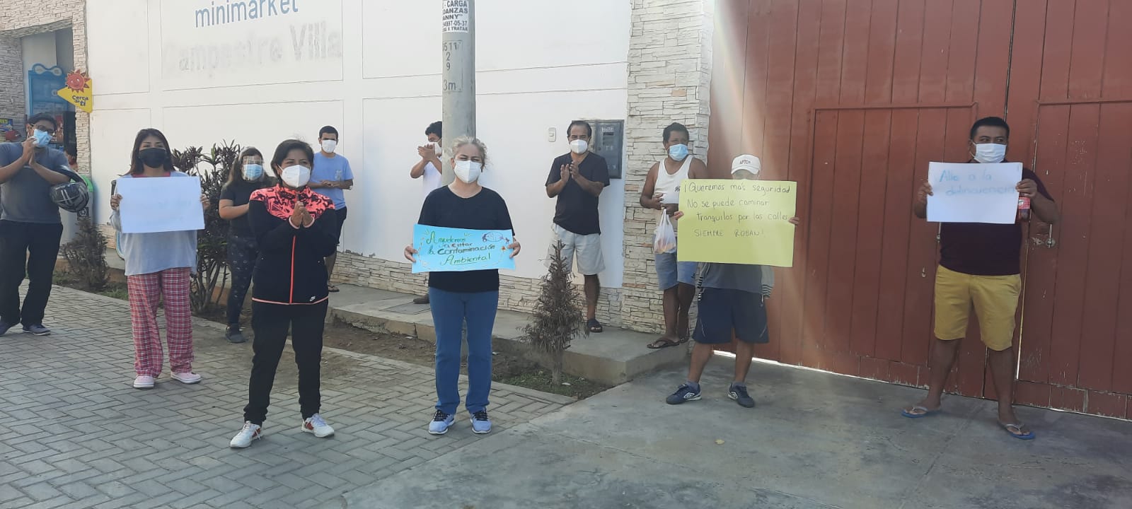 Vecinos de San Isidro exigen seguridad para su urbanización 