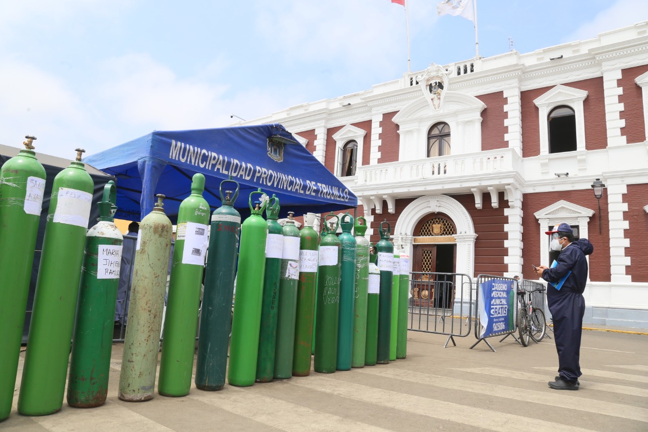 Trujillo: municipalidad provincial podría adquirir tercera planta de oxígeno medicinal