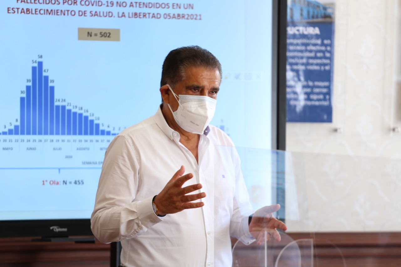 Gobernador regional de La Libertad insistirá con solicitud de vacunas Pfizer 