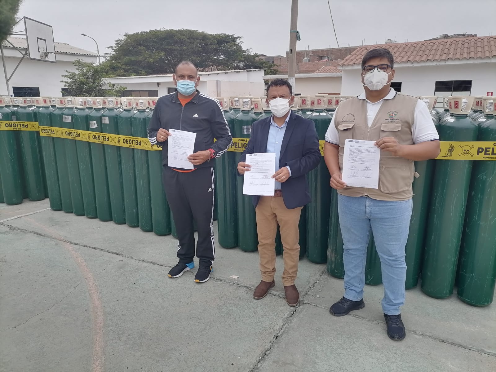 Trujillo: llega saldo de 500 balones de oxígeno para distribuirlos en provincias liberteñas