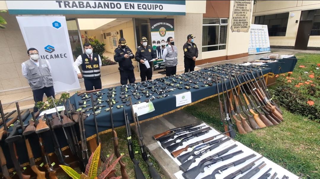 Más de 200 armas se entregaron a Sucamec porque propietarios no renovaron sus licencias