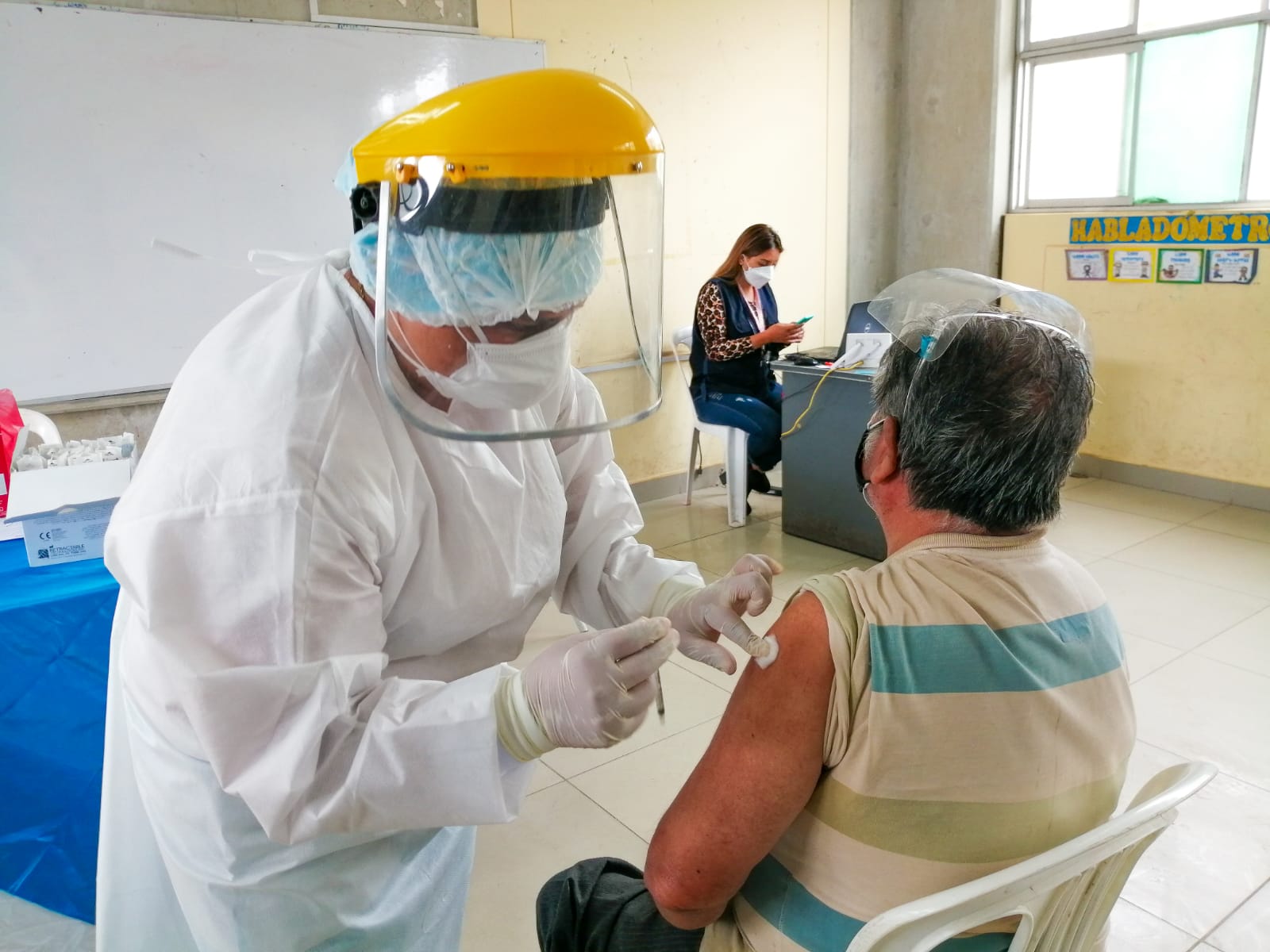 Huanchaco: más de 3000 personas recibieron la primera dosis de la vacuna contra la covid-19