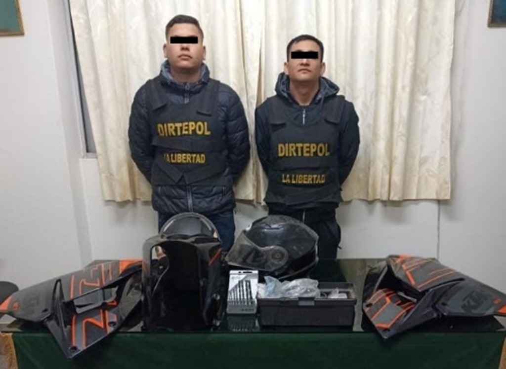 Trujillo: capturan a banda de robamotos en urbanización El Golf