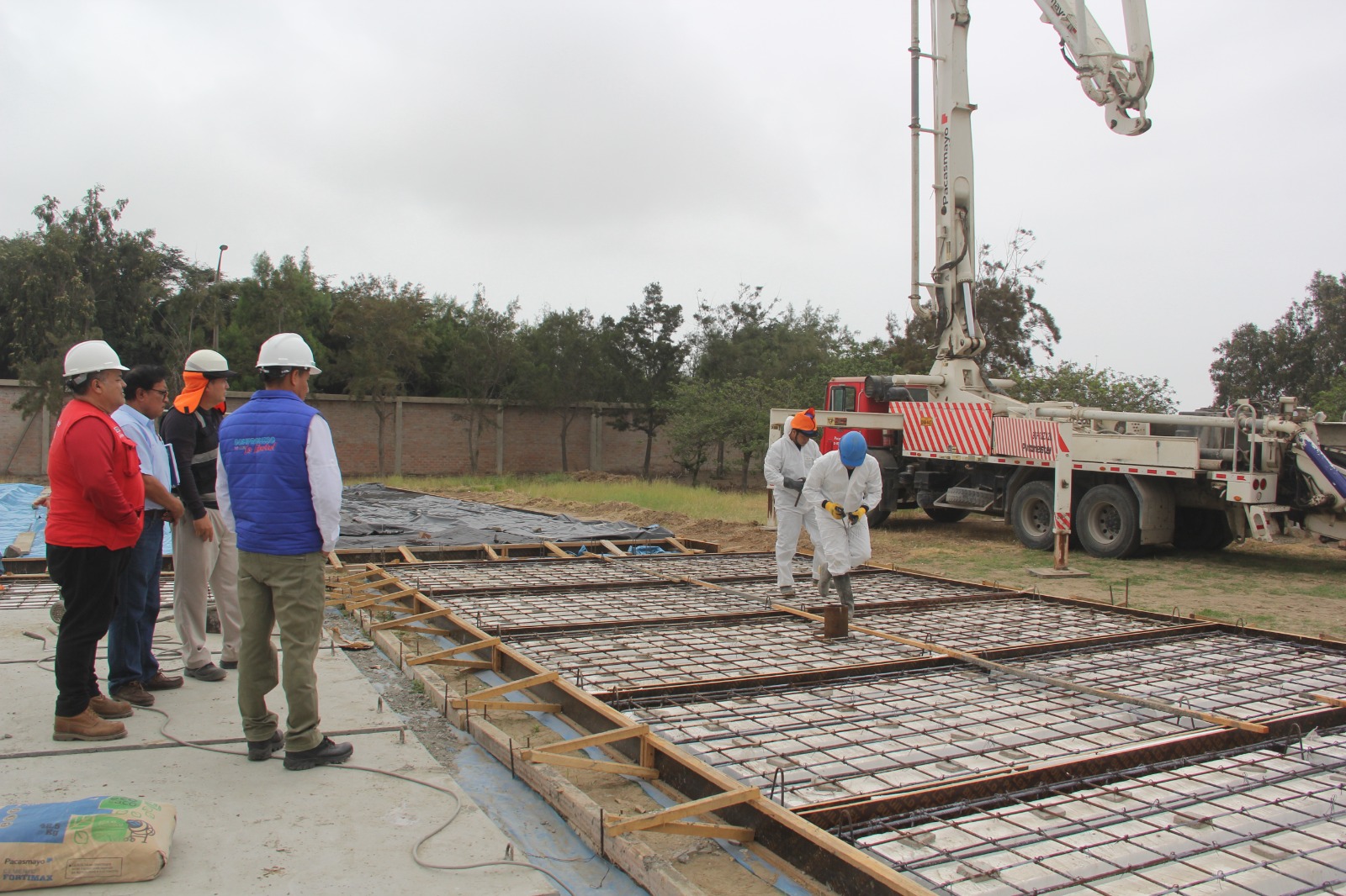 Avanza construcción de segundo reservorio de agua potable