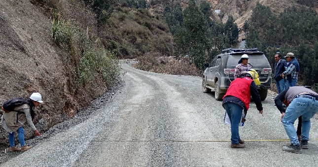 Rehabilitación de vía en Pataz no cumple con la calidad requerida