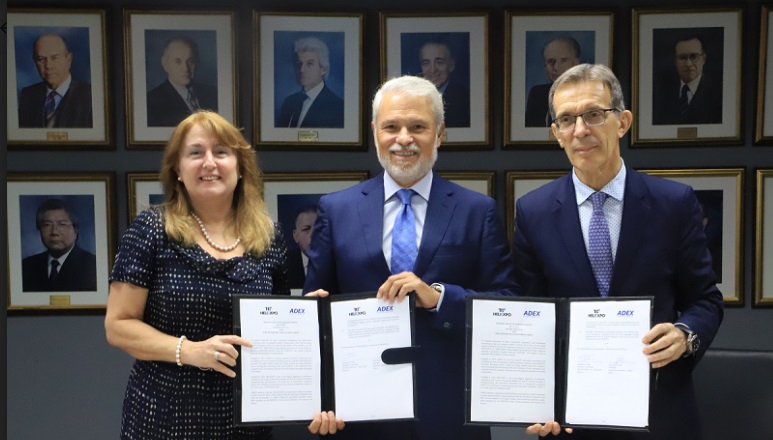 ADEX y Helexpo suscriben Memorándum de Entendimiento  para impulsar relaciones comerciales Perú-Grecia