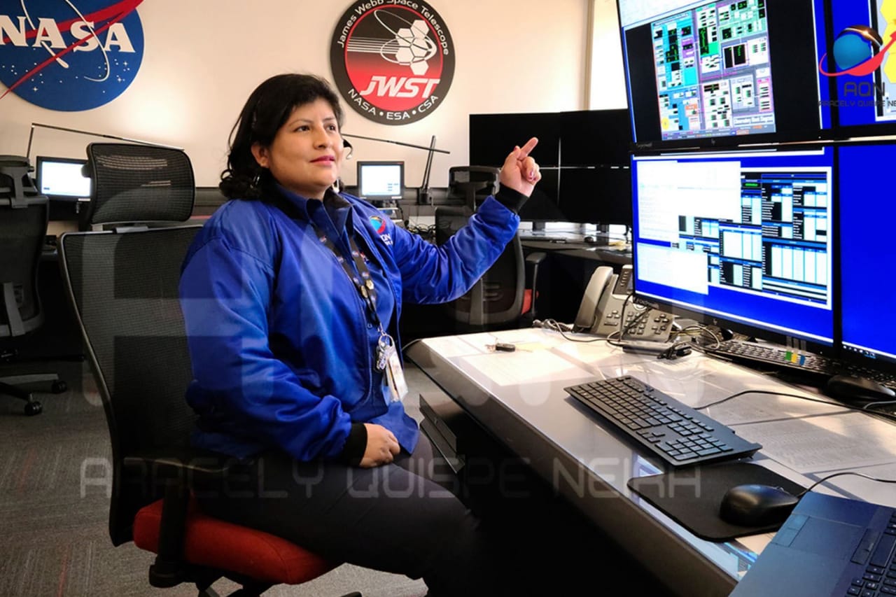 NASA destaca a ingeniera peruana Aracely Quispe entre "Las Personas detrás de Webb"