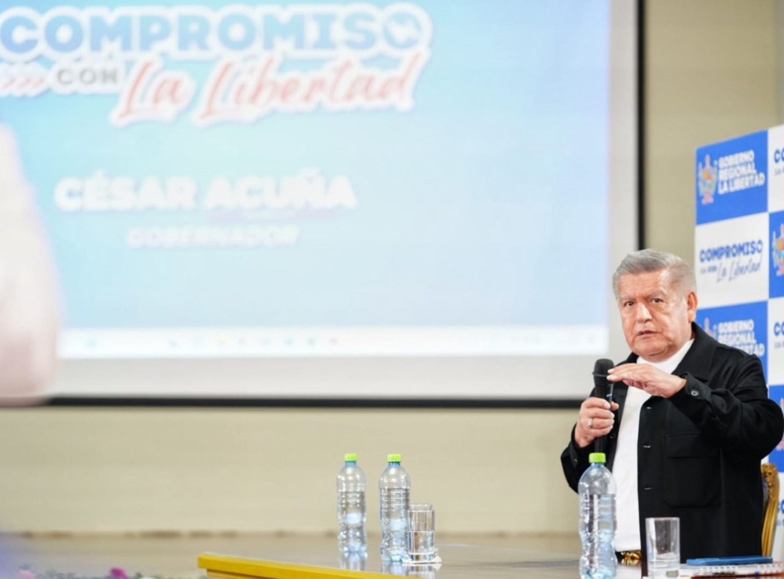 Consejo Regional otorga nueva licencia a gobernador de La Libertad César Acuña