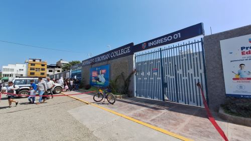 Trujillo: detonan explosivo en colegio privado en pleno horario de clases