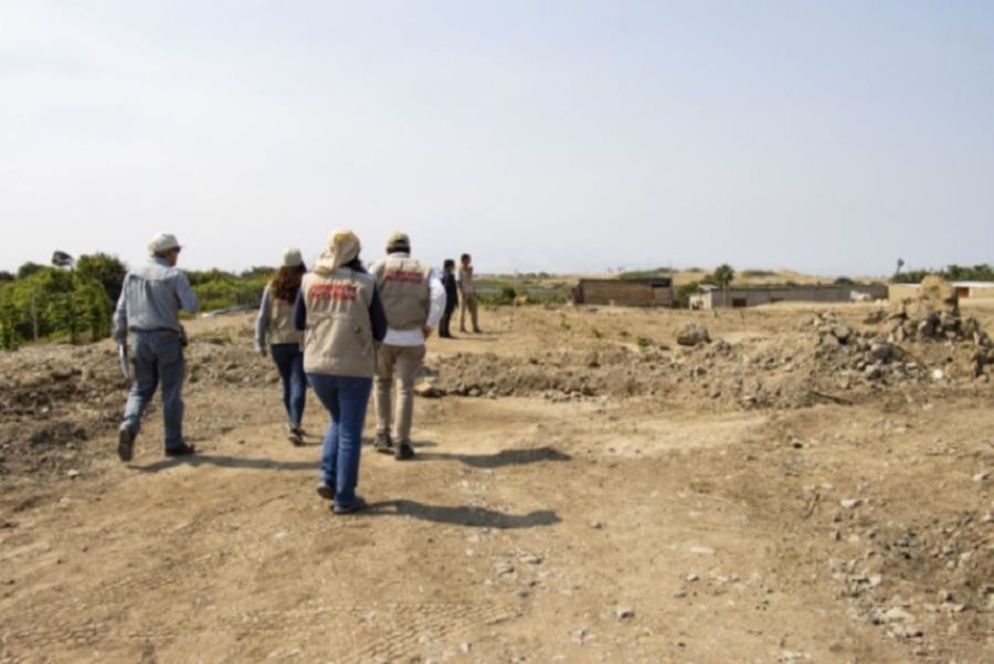 Mincul desarrolló operación preventiva en sector del complejo arqueológico Chan Chan