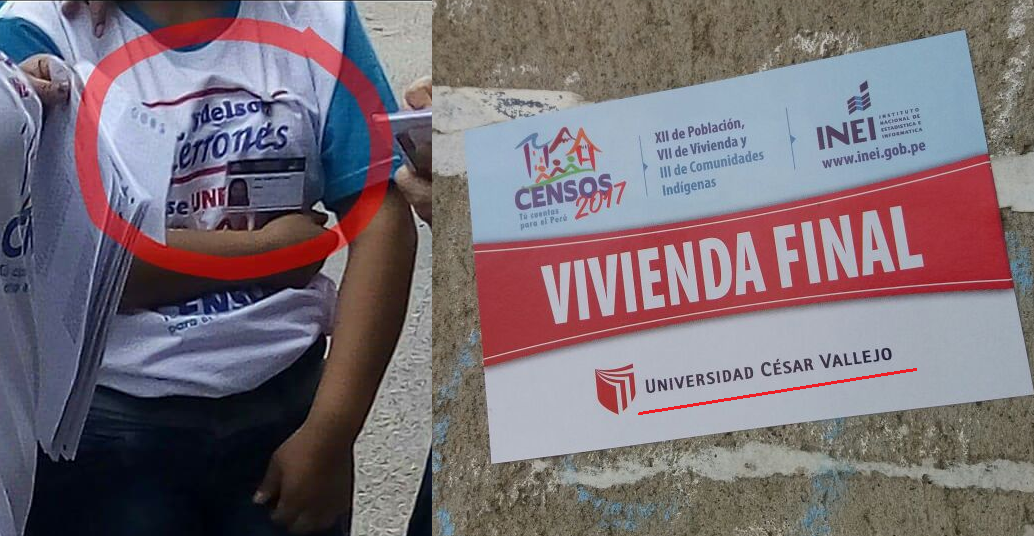 Trujillo: políticos aprovechan convenio con INEI para infiltrarse en Censo - 2017