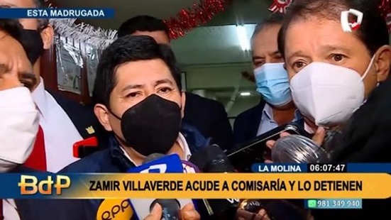 Zamir Villaverde asegura que va a declarar ante la Fiscalía, tras su detención 