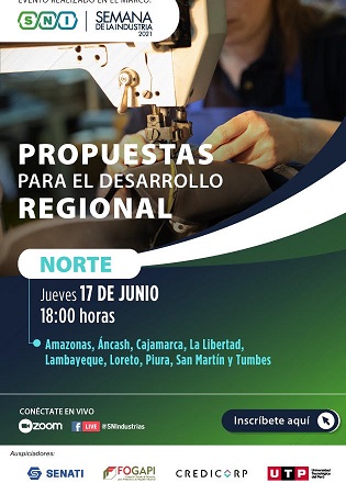PBI del norte cayó 7,9 % en el 2020, su crecimiento previo fue debajo del promedio nacional