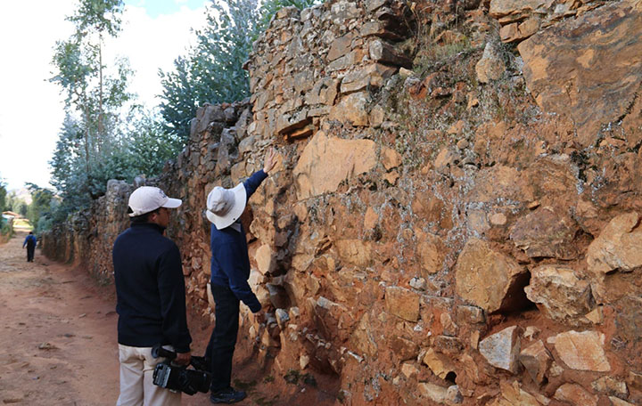 Restauran fallas en estructura de zonas arqueológicas